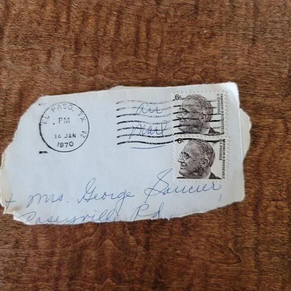 Franklin D. Roosevelt U.S. Postage 6 cent stamp bundle of 2 1970 - Picture 2 of 4